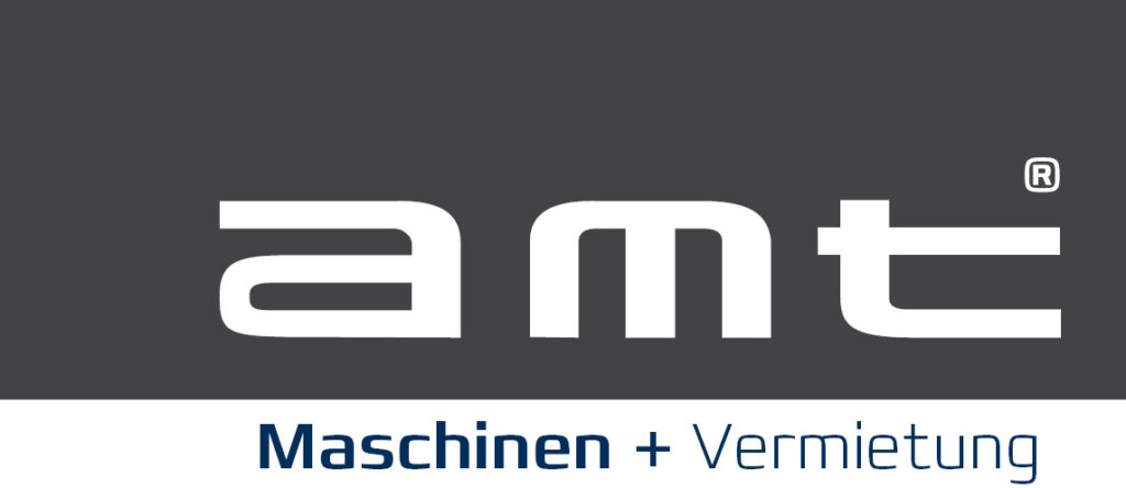 Logo der AMT – Maschinen + Vermietung, spezialisiert auf Maschinen und Vermietungsdienstleistungen